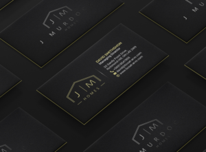 Diseño de Tarjeta de Presentación por R.design para J Murdock Homes | Diseño: #28073593