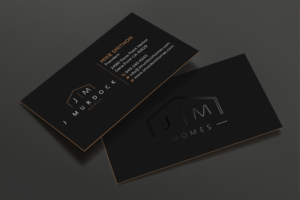 Diseño de Tarjeta de Presentación por DesignShout para J Murdock Homes | Diseño: #28061384