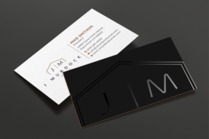 Diseño de Tarjeta de Presentación por DesignShout para J Murdock Homes | Diseño: #28061414