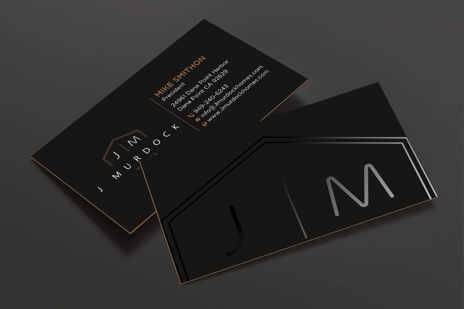 Diseño de Tarjeta de Presentación por DesignShout para J Murdock Homes | Diseño #28061415