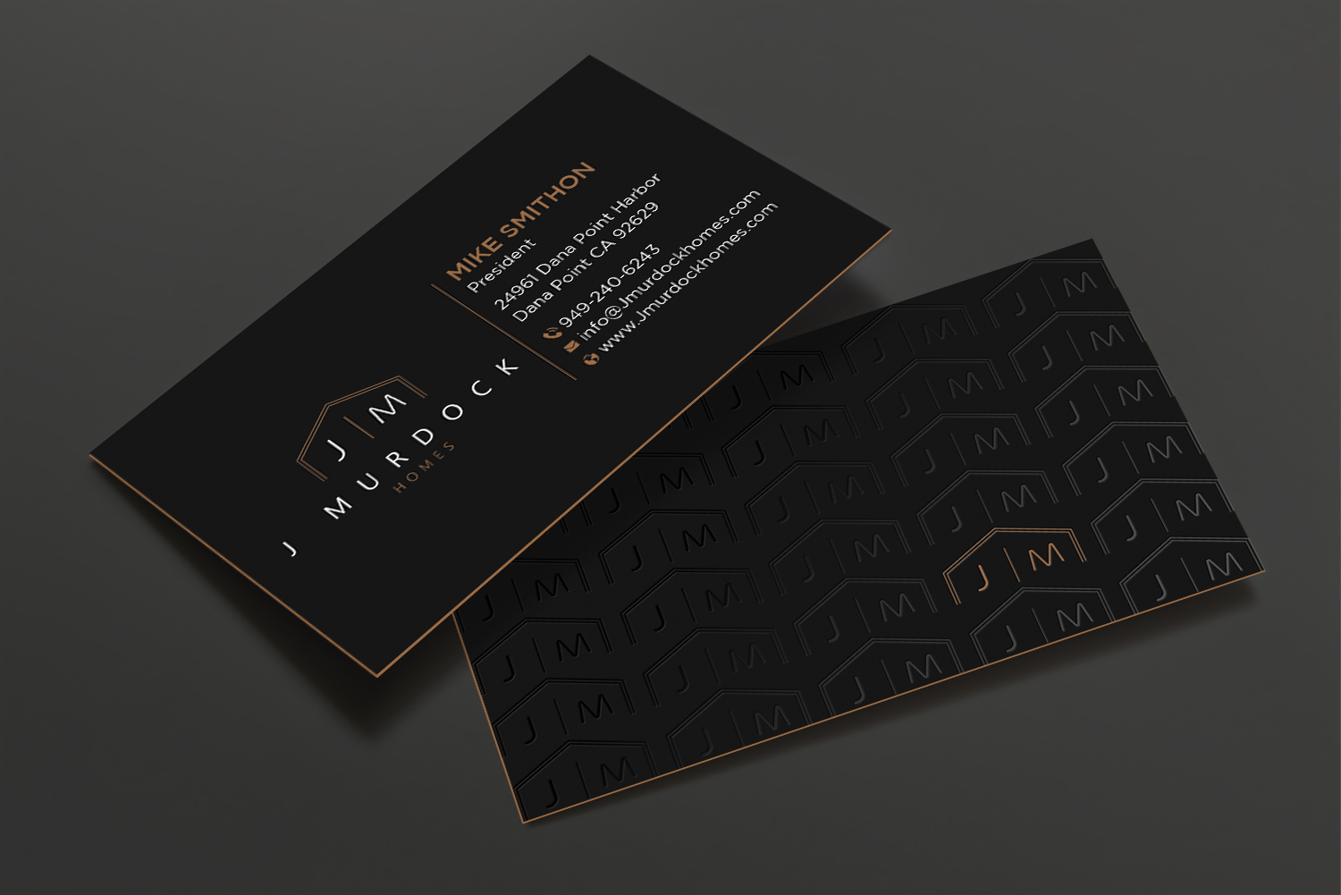 Business Card Design by DesignShout for J Murdock Homes | Design #28061449