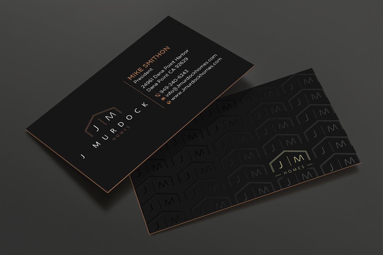 Diseño de Tarjeta de Presentación por DesignShout para J Murdock Homes | Diseño #28061452