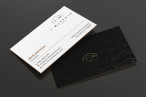 Diseño de Tarjeta de Presentación por DesignShout para J Murdock Homes | Diseño: #28061529