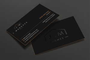 Diseño de Tarjeta de Presentación por DesignShout para J Murdock Homes | Diseño: #28061530