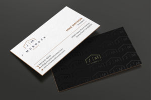 Diseño de Tarjeta de Presentación por DesignShout para J Murdock Homes | Diseño: #28061544
