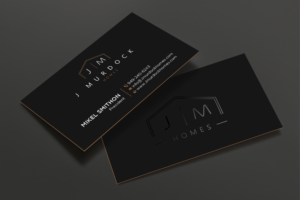 Diseño de Tarjeta de Presentación por DesignShout para J Murdock Homes | Diseño: #28061592