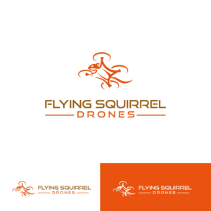 Logo Design by Anton for Flying Squirrel Drones | Design: #28088971