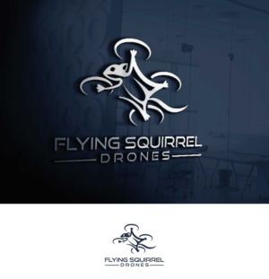 Logo Design by Anton for Flying Squirrel Drones | Design #28089011