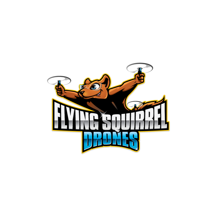 Logo Design by logoford for Flying Squirrel Drones | Design #28090134