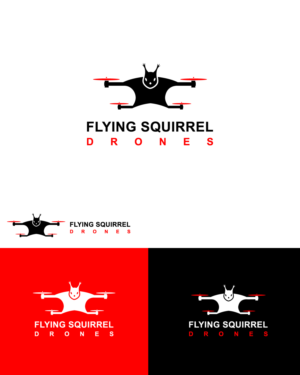 Logo Design by nainogee123 for Flying Squirrel Drones | Design: #28072042
