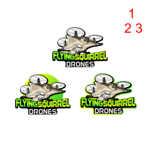 Logo Design by dmoeksa for Flying Squirrel Drones | Design: #28065428