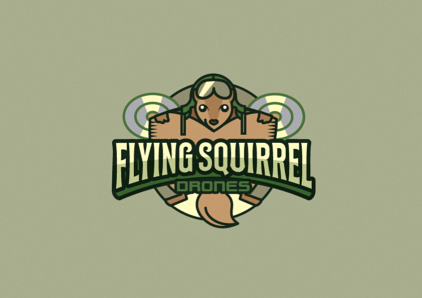 Design de Logo par Sofia Pereira pour Flying Squirrel Drones | Design #28088113