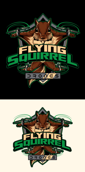 Logo Design by ally designs for Flying Squirrel Drones | Design #28099988