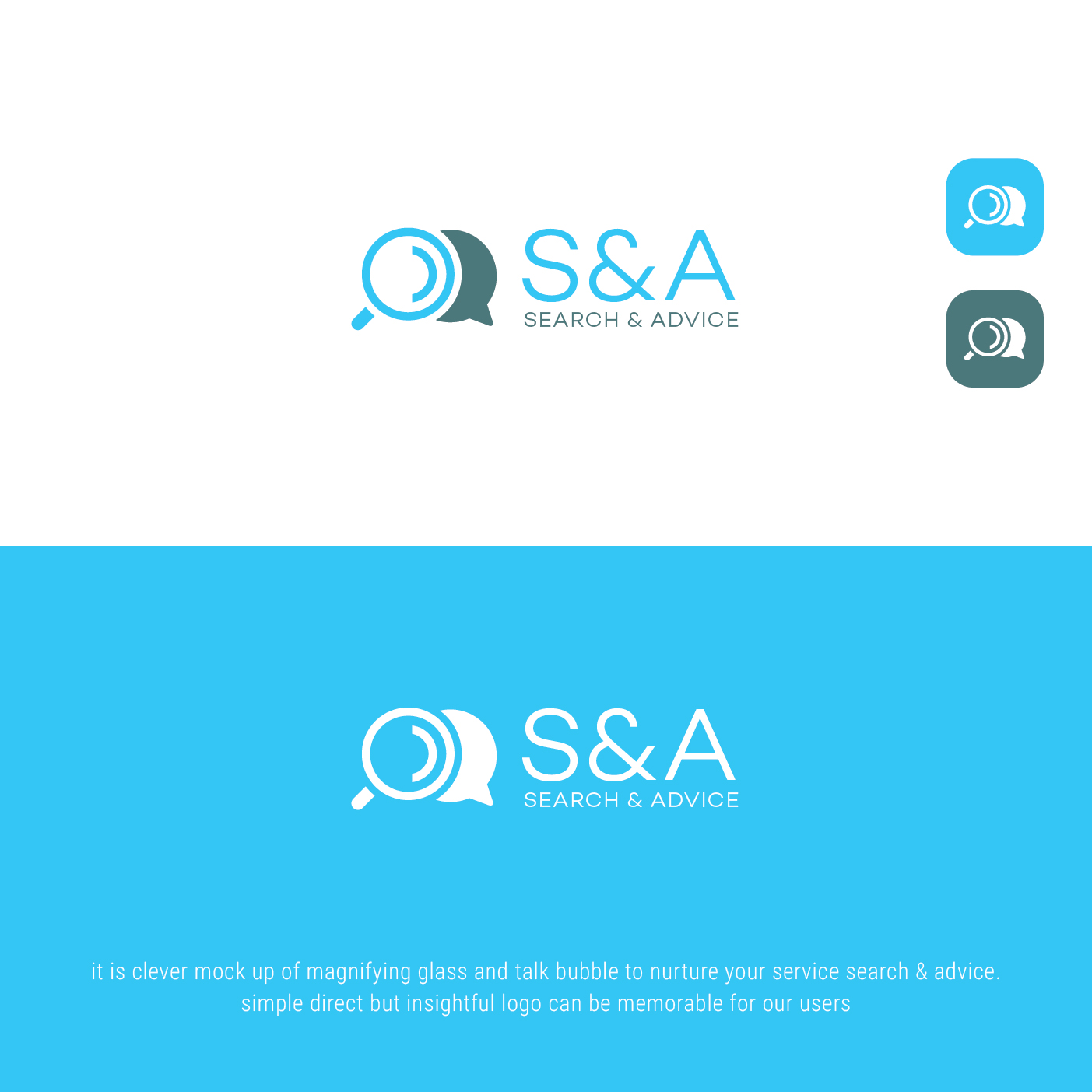 Logo Design by nandkumar for Search & Advice S.L. | Design #28065739
