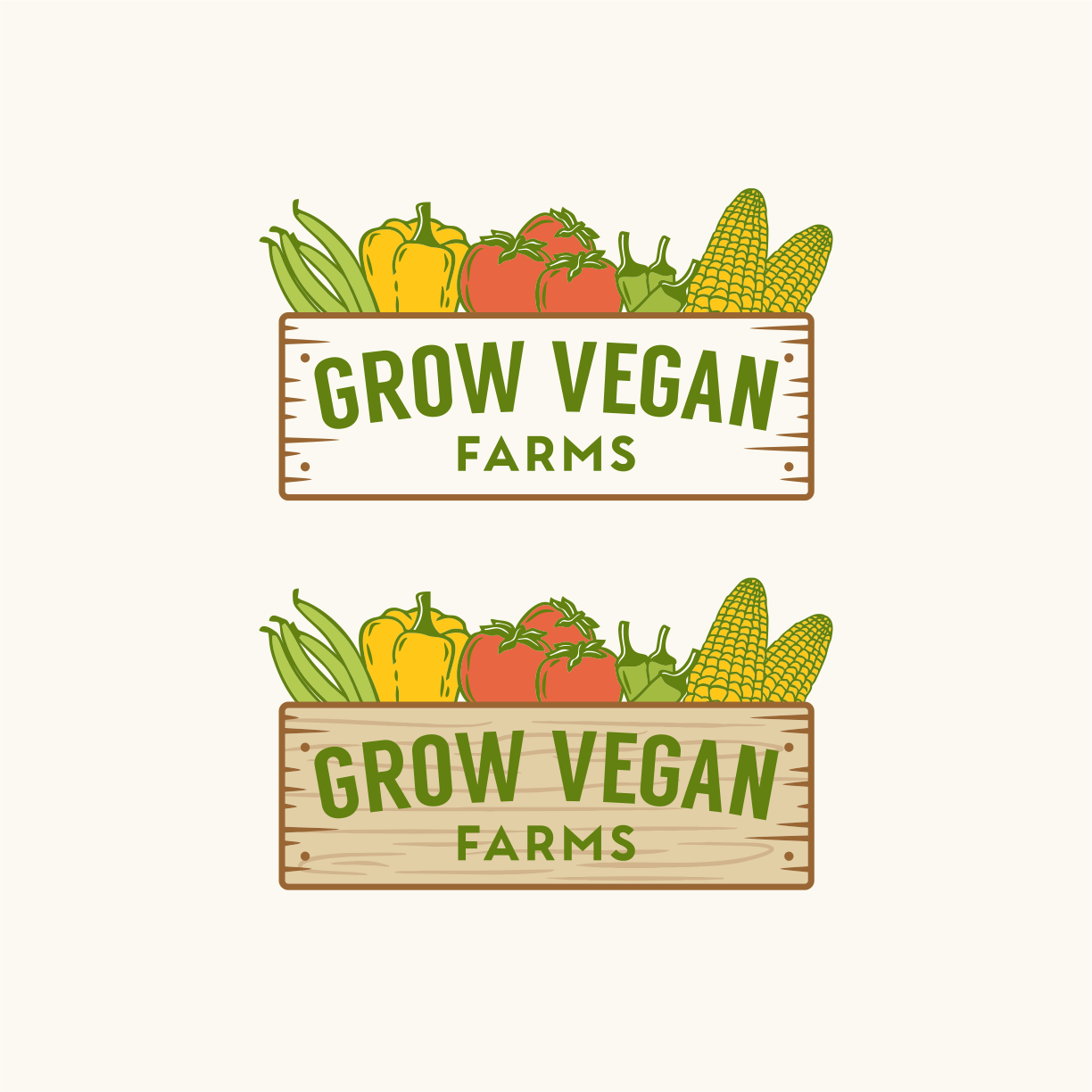 Logo Design by design.picnic for Grow Vegan Farms | Design #28072995