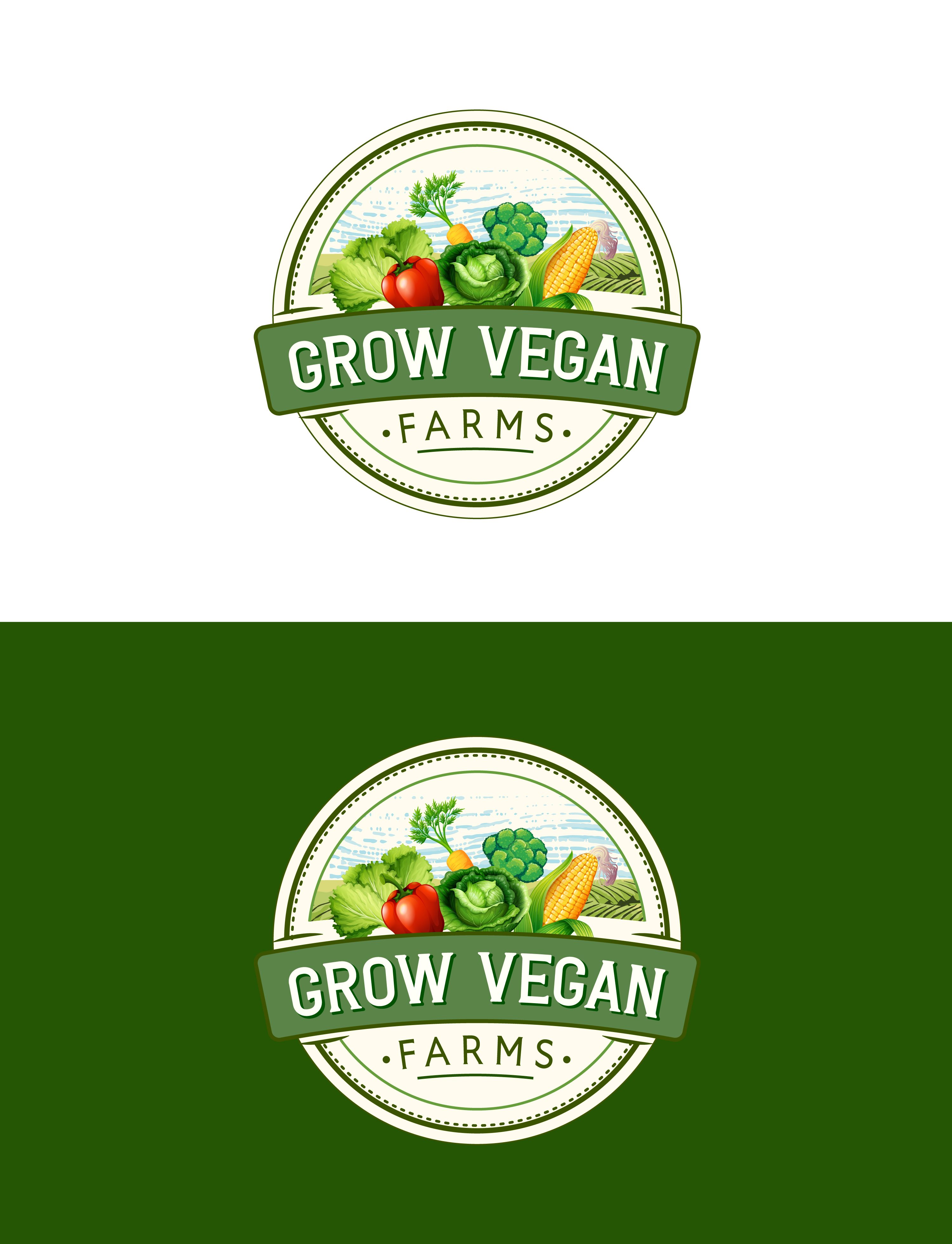 Design de Logo par Idea Master Plus pour Grow Vegan Farms | Design #28077514
