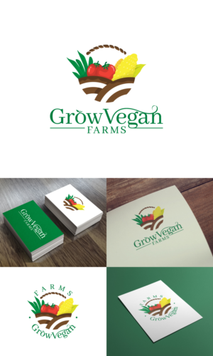 Design de Logo par NineOwl pour Grow Vegan Farms | Design : #28074631
