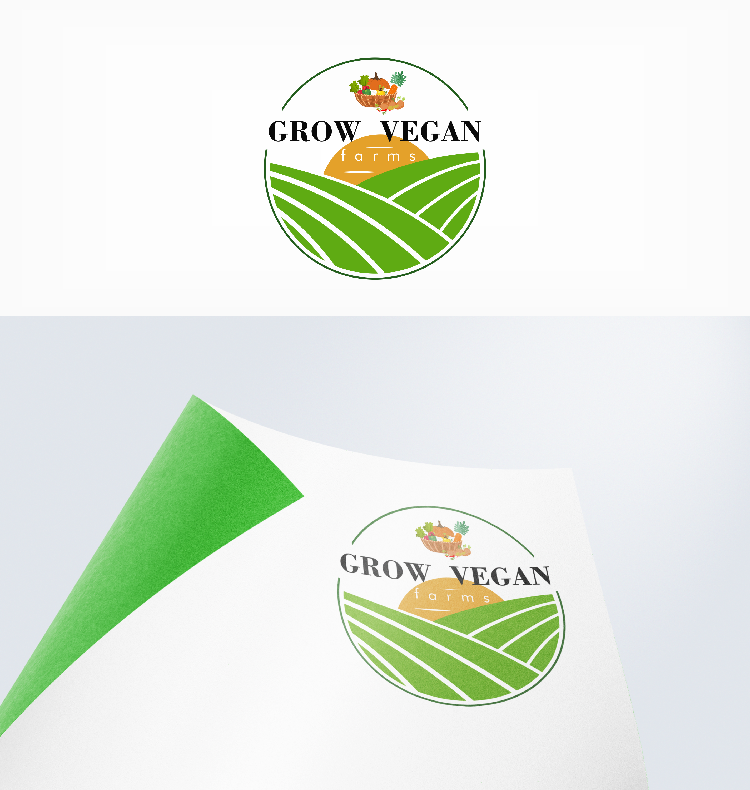 Design de Logo par Adeikhan pour Grow Vegan Farms | Design #28103776