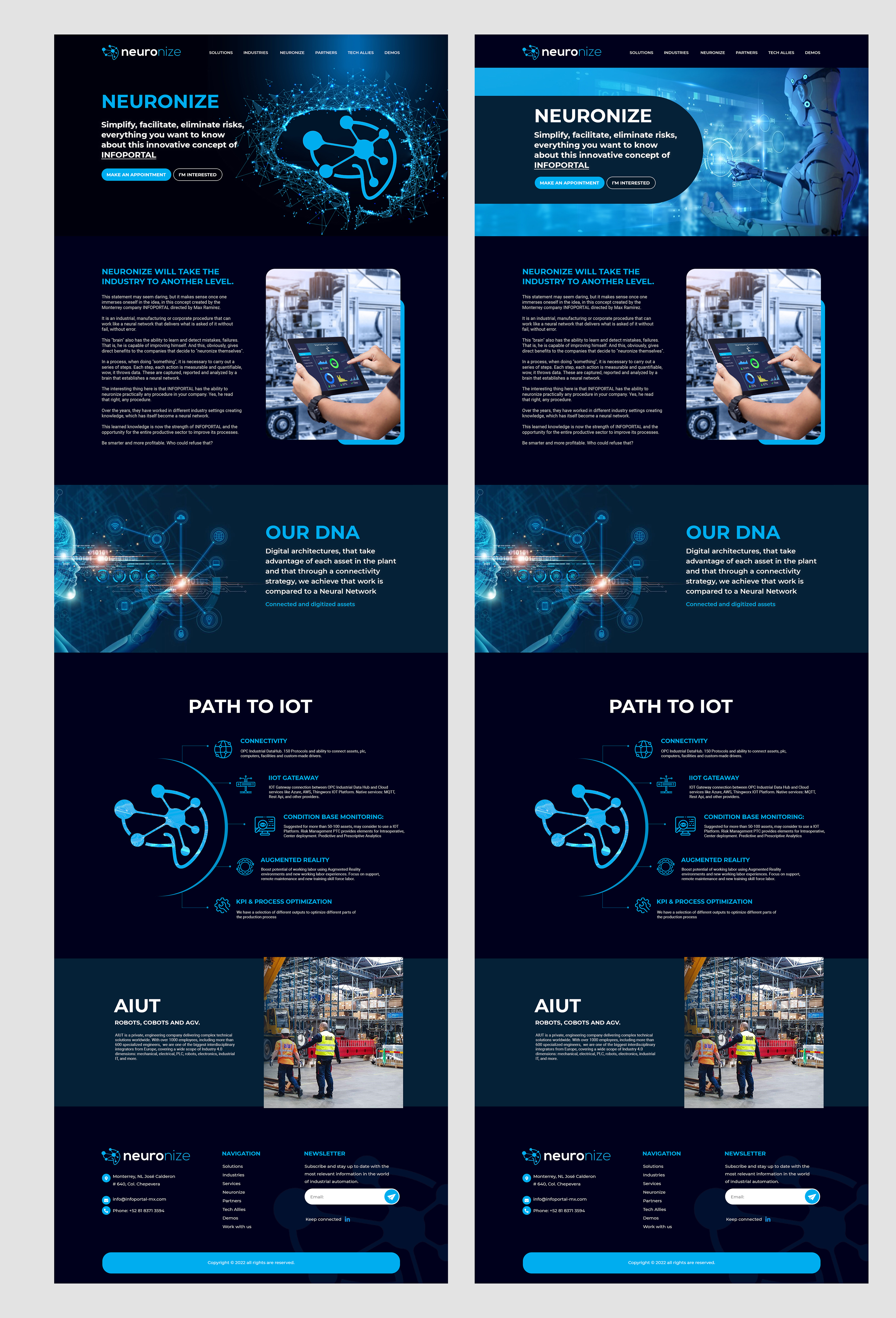 Landing Page-Design von MAHABA für dieses Projekt | Design #28096412