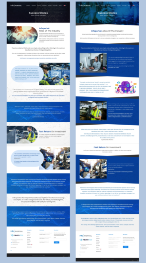 Landing Page-Design von pb für dieses Projekt | Design #28118241