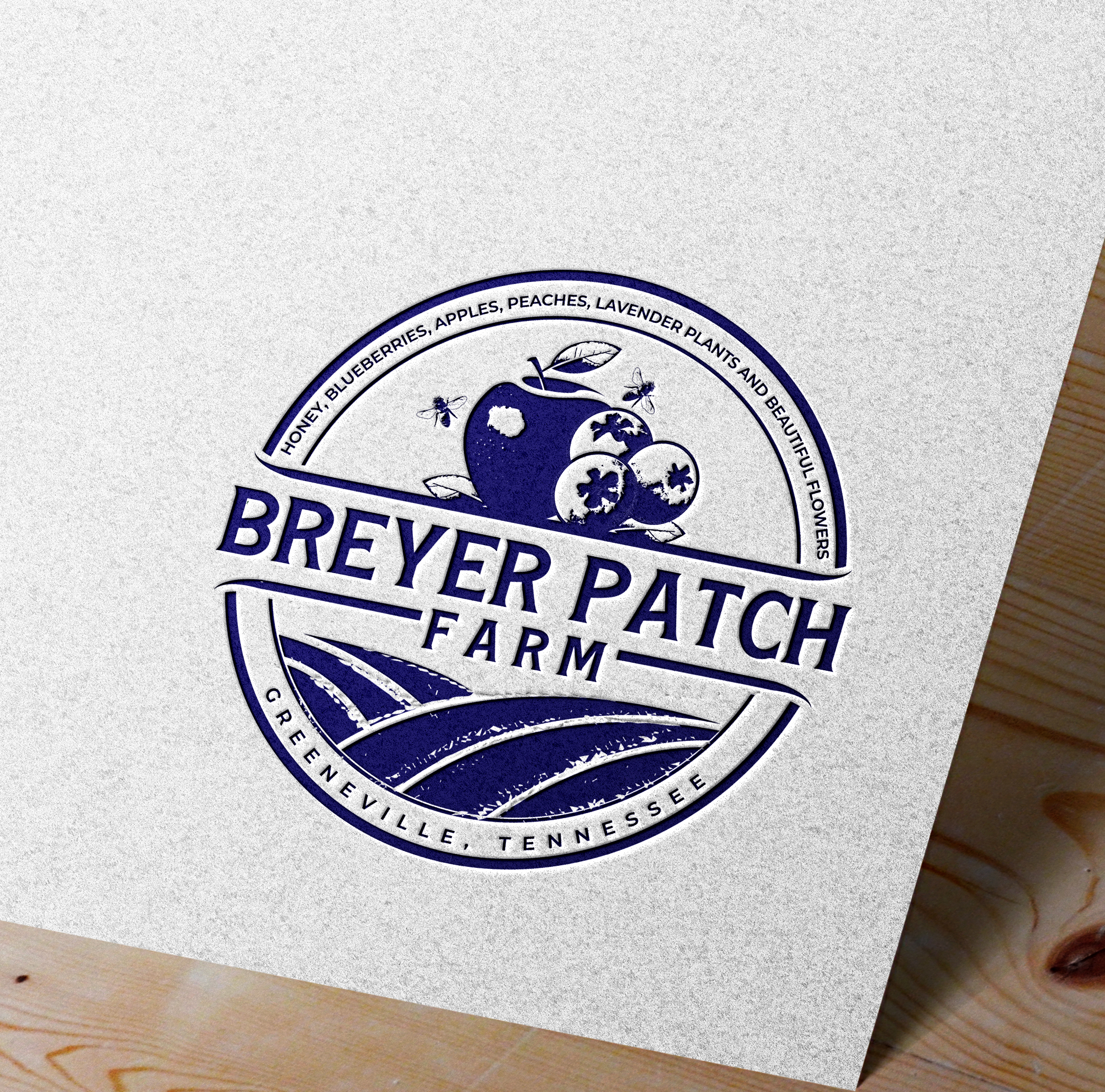 Logo-Design von Aaaron für Breyer Patch Farm | Design #28068669