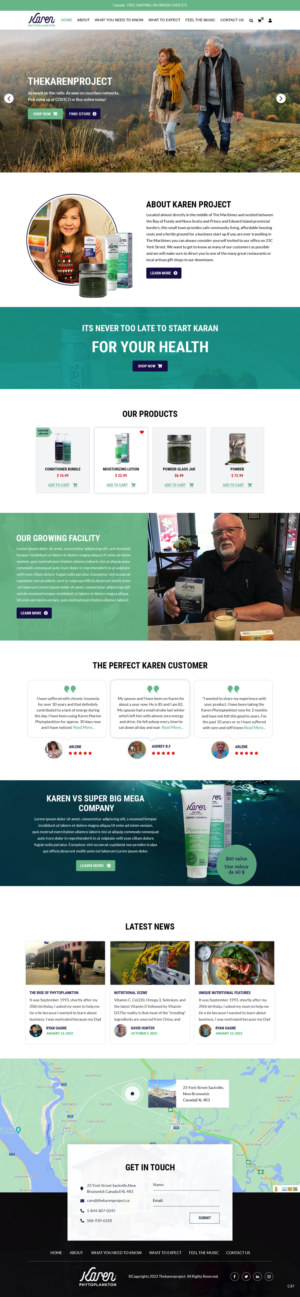 Diseño Web por pb para Phytoplankton Solutions Inc | Diseño: #28071509
