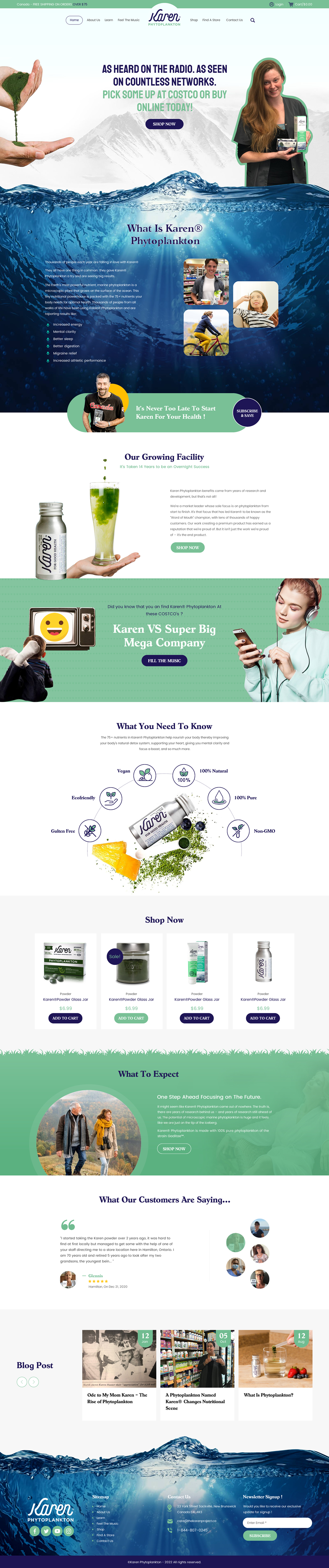 Diseño Web por rightway para Phytoplankton Solutions Inc | Diseño #28079475