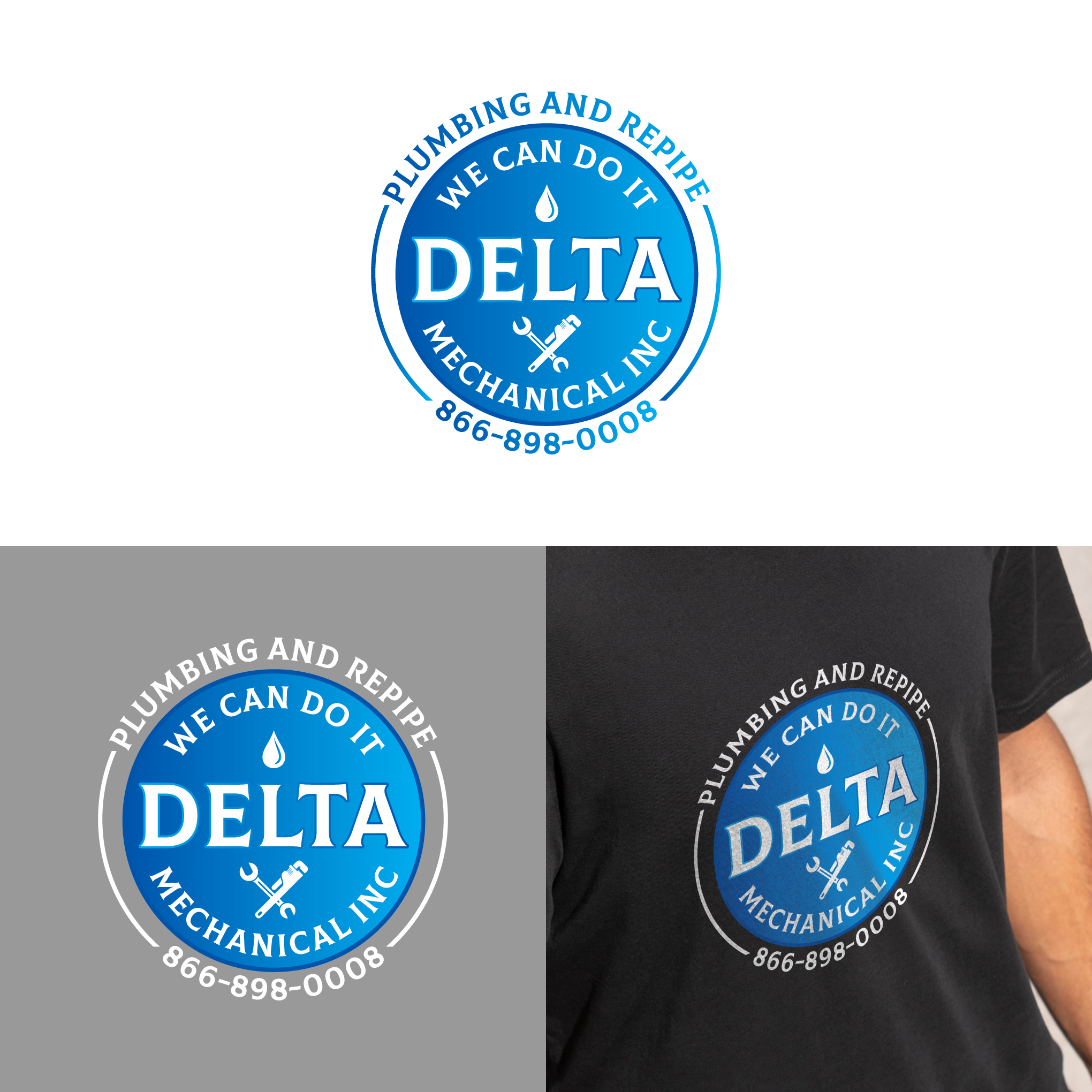 Design de Logo par SHbro pour Delta Mechanical, Inc. | Design #28072366