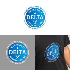 Diseño de Logo por SHbro para Delta Mechanical, Inc. | Diseño: #28072366