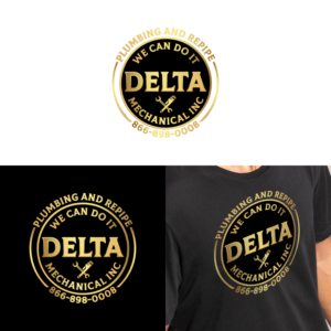 Diseño de Logo por SHbro para Delta Mechanical, Inc. | Diseño: #28093261