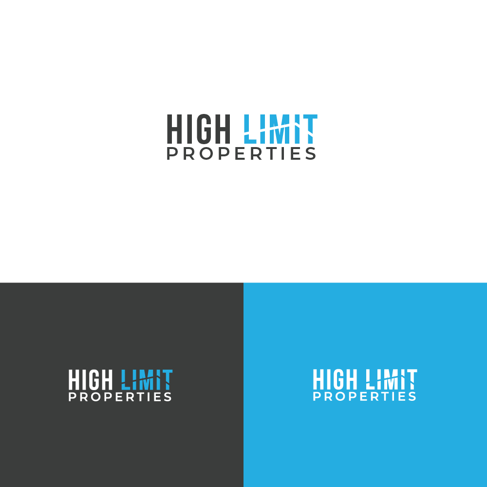 Logo Design by AlphabetZero.com for High Limit Properties | Design #28070751