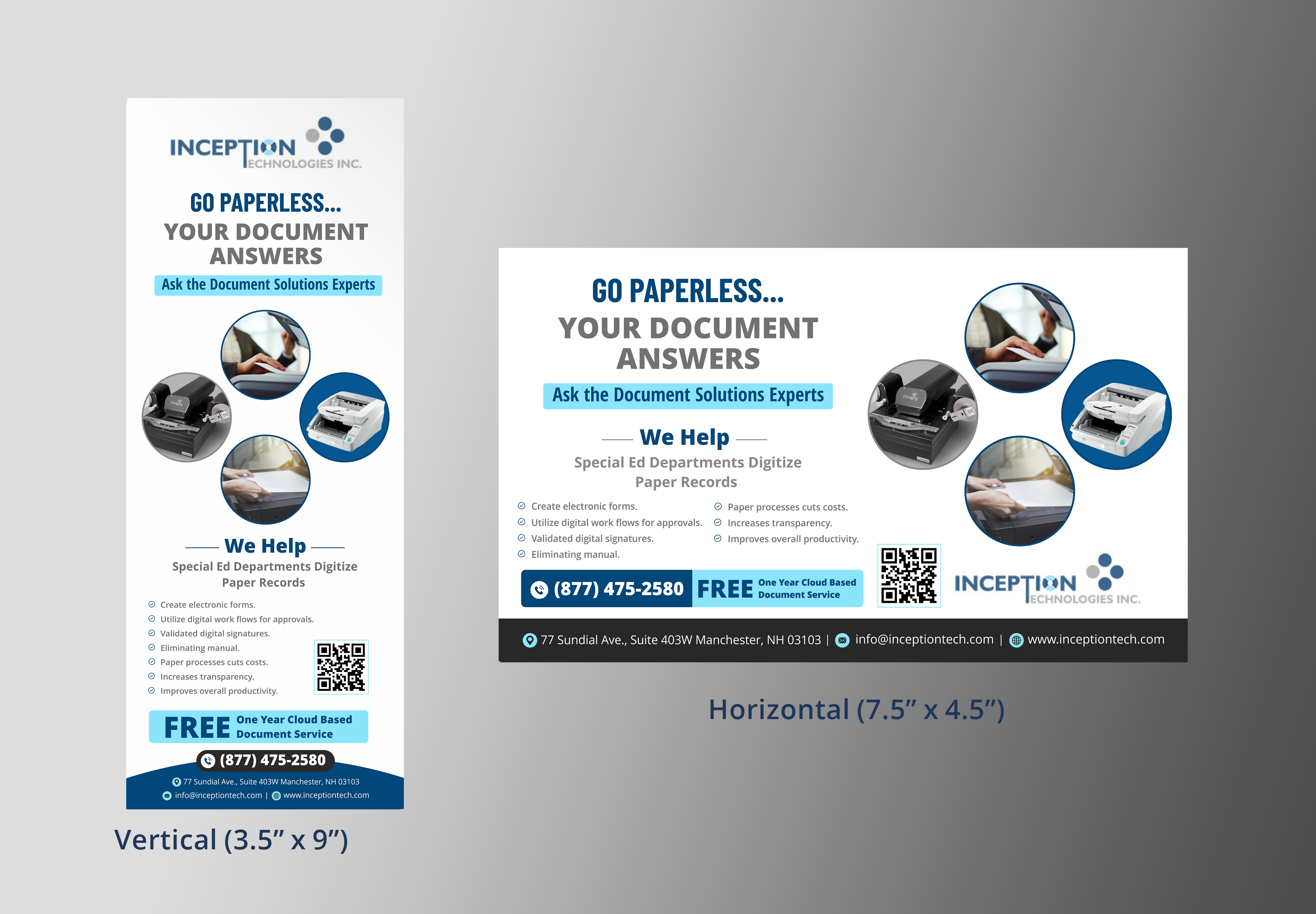 Graphic Design by KreativeMadz for Inception Technologies Inc. | Design: #28089138