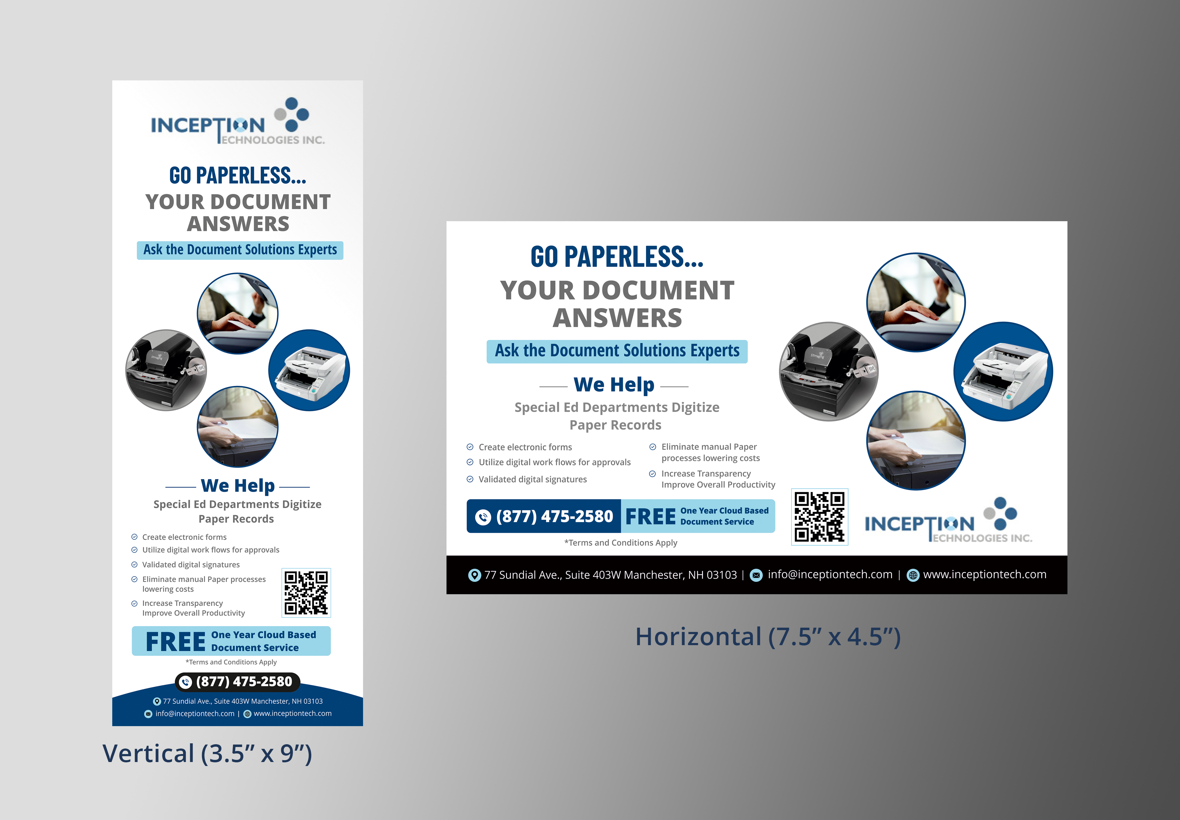 Graphic Design by KreativeMadz for Inception Technologies Inc. | Design #28106113