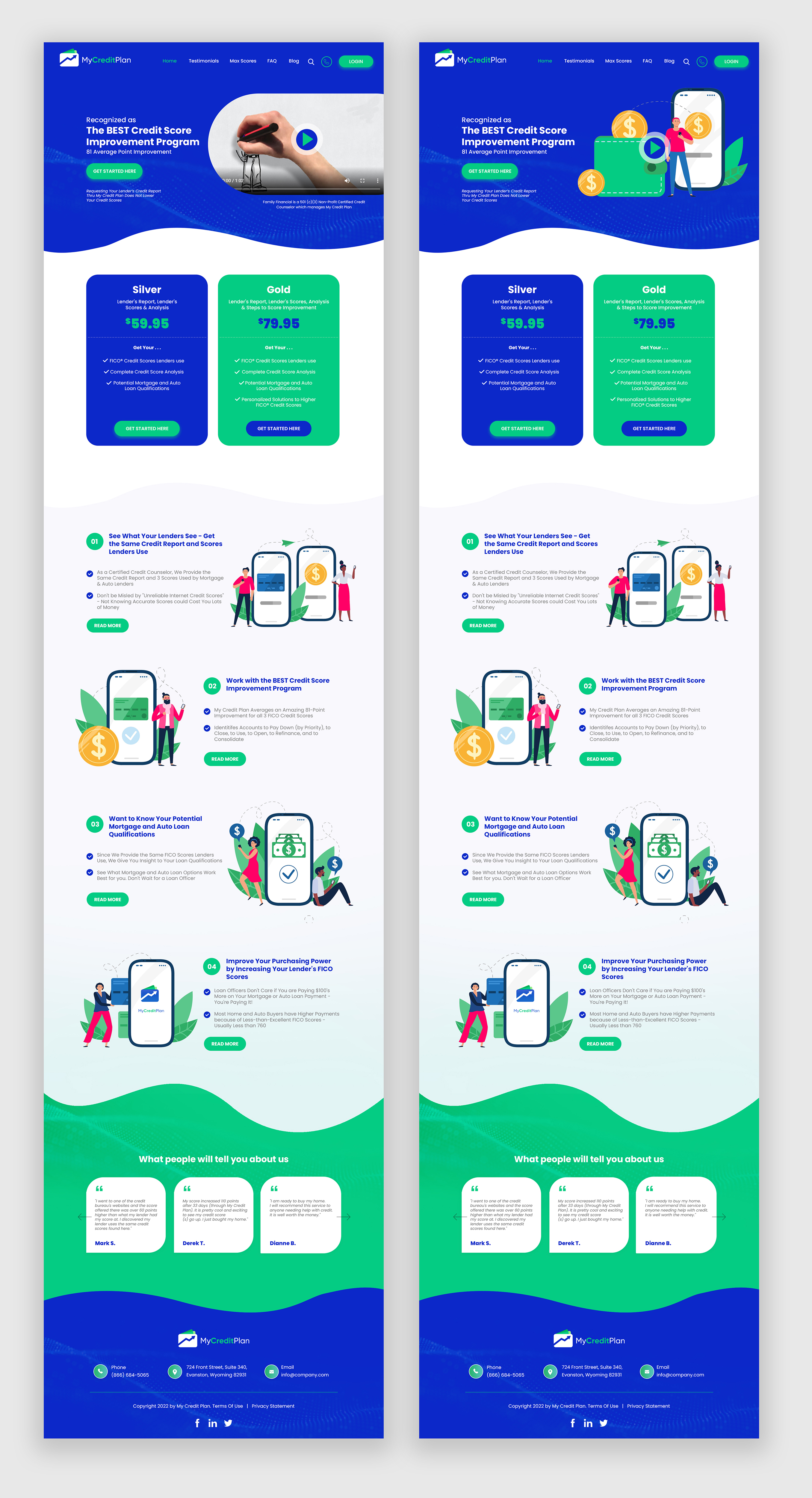 Web Design by MAHABA for this project | Design #28069616