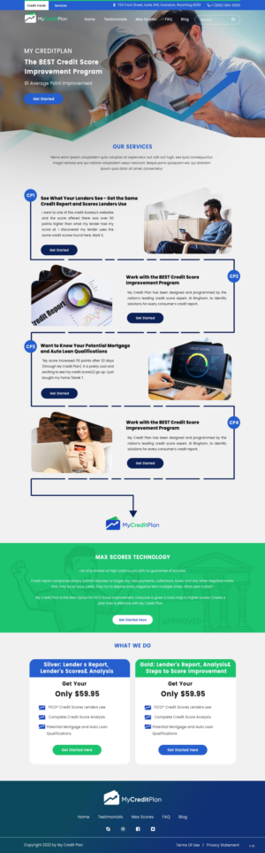 Web Design by pb for this project | Design: #28071377
