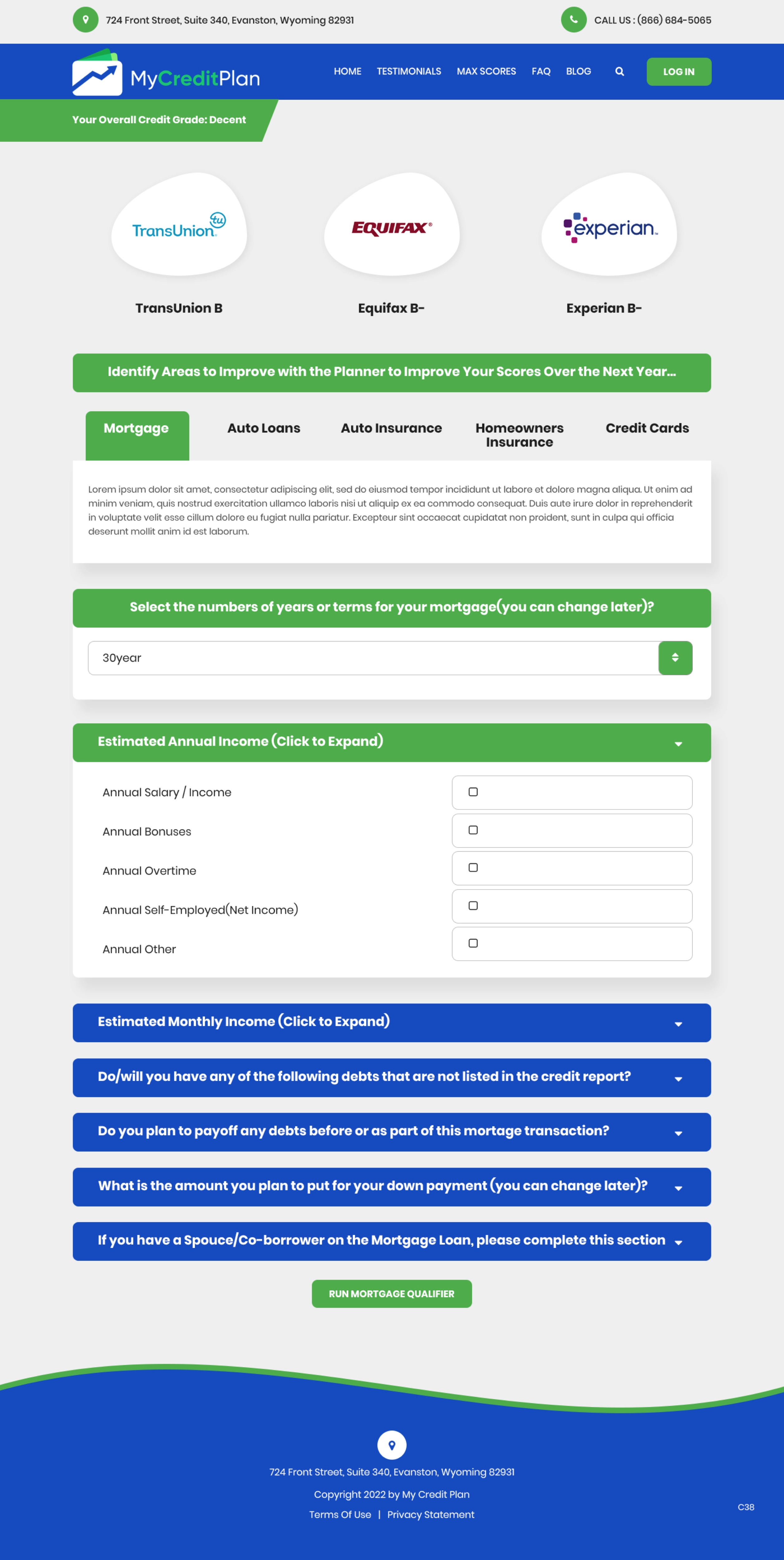 Web Design by pb for this project | Design #28081150