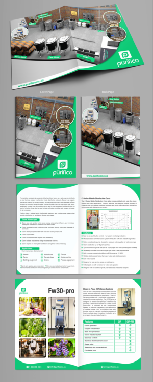 Brewery, Winery, Cidery Ozone brochure | Design de Flyer par SAI DESIGNS