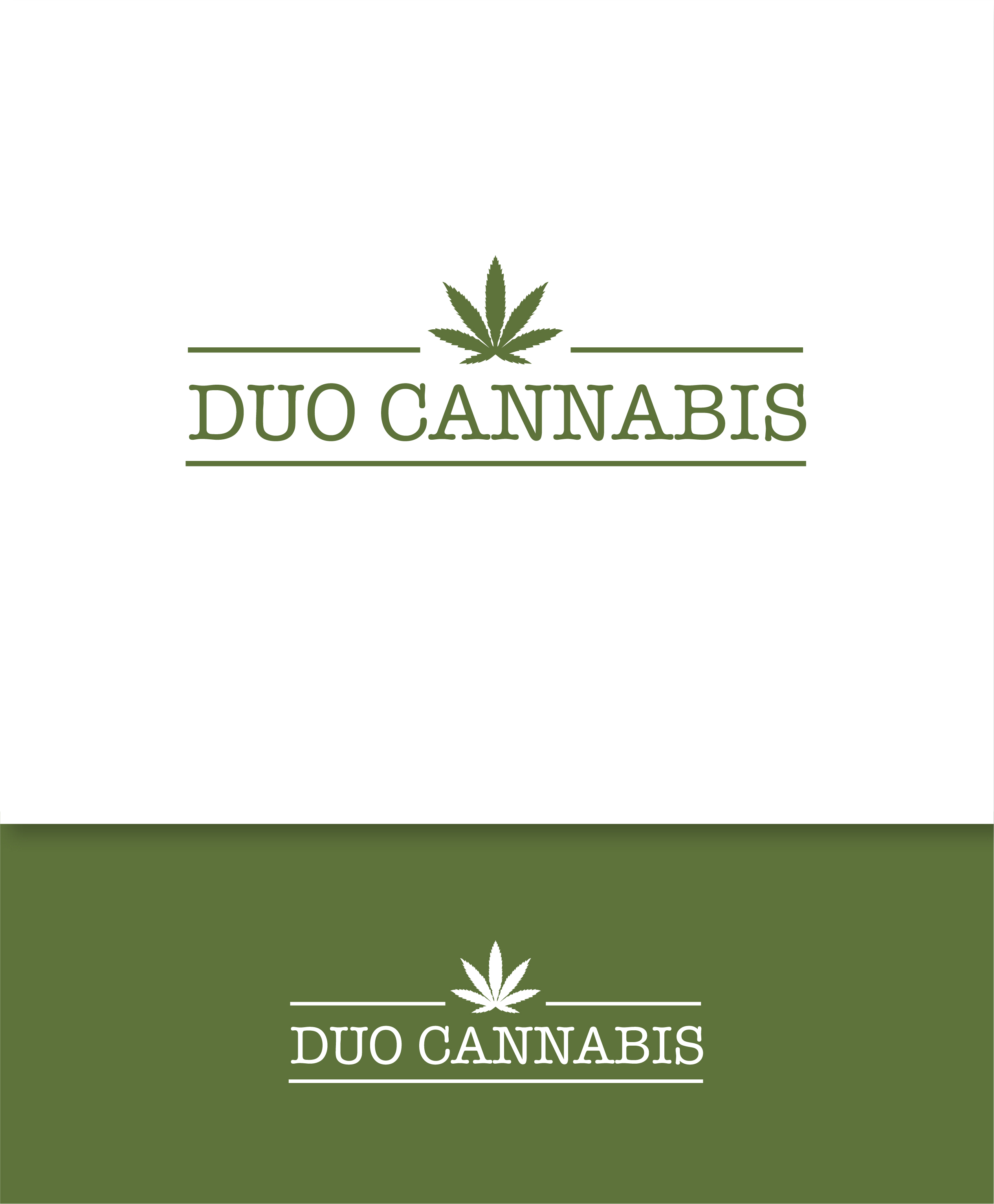 Diseño de Logo por RikoAji para Duo Cannabis Co | Diseño #28100329
