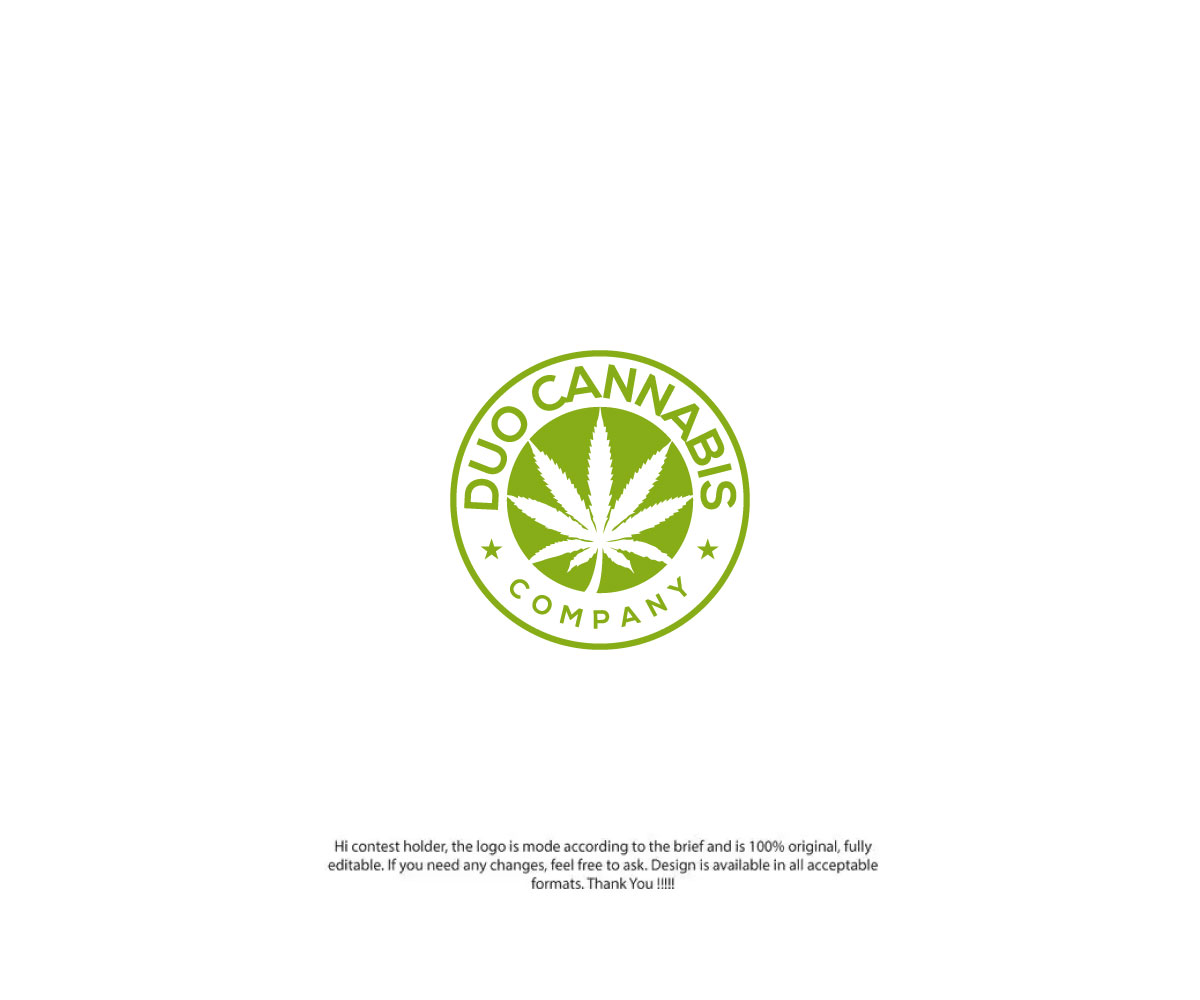 Diseño de Logo por LogoEon para Duo Cannabis Co | Diseño #28068716