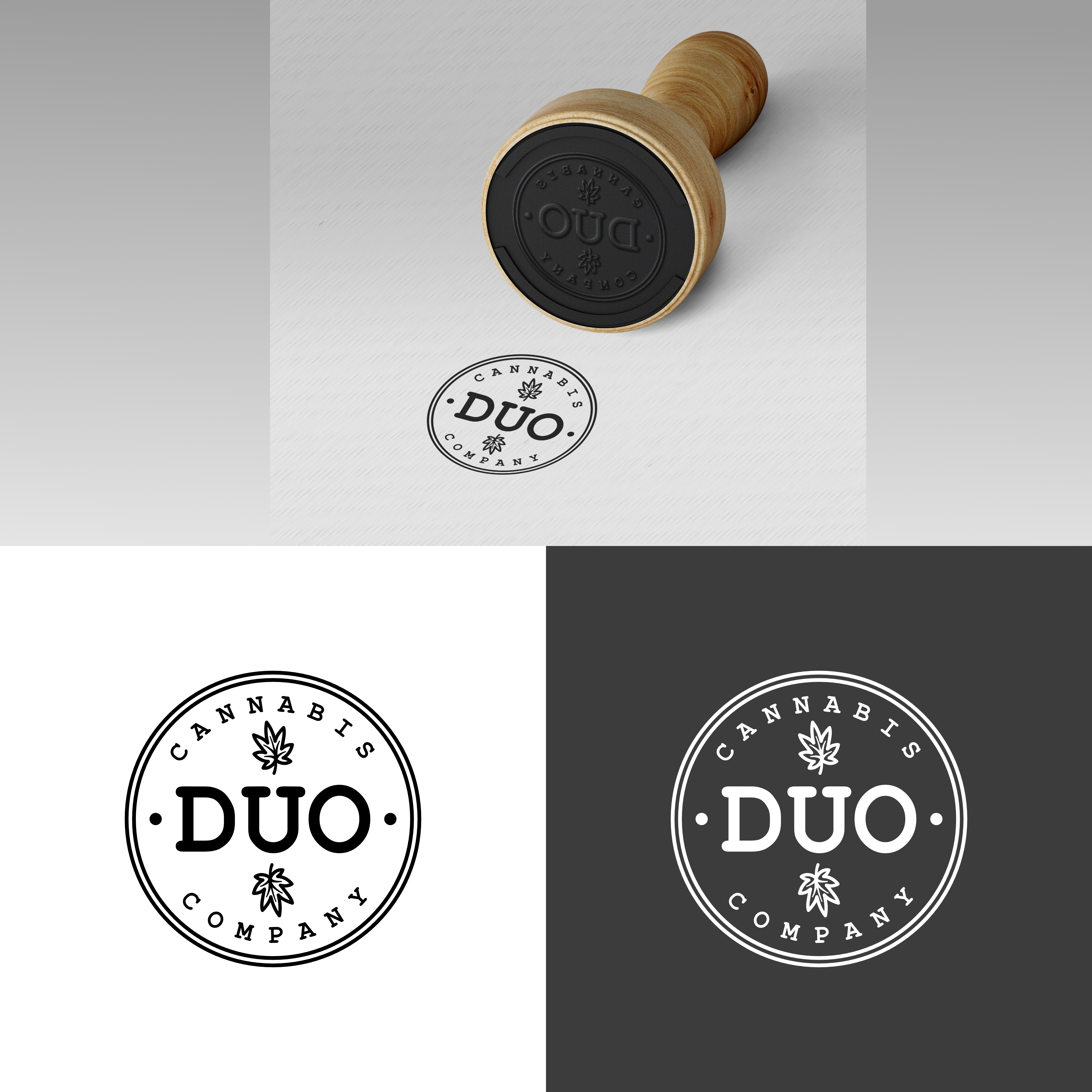Diseño de Logo por Omee para Duo Cannabis Co | Diseño #28096092