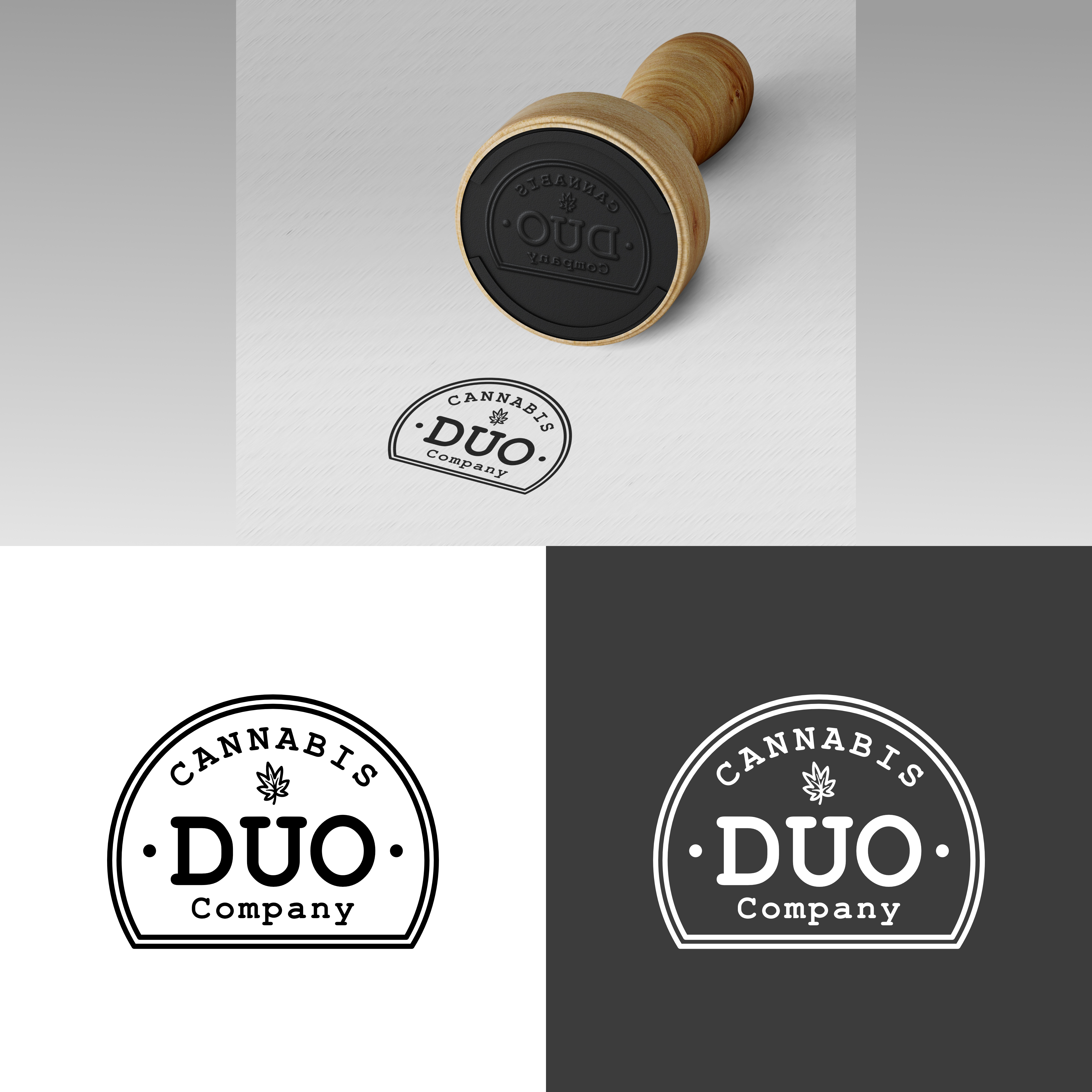 Diseño de Logo por Omee para Duo Cannabis Co | Diseño #28096093