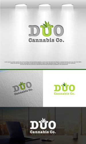 Diseño de Logo por 2662 DESIGN para Duo Cannabis Co | Diseño: #28071439