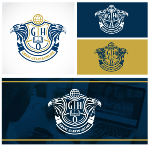 Great Hearts Online  Est. 2021 | Diseño de Logo por Mario 11