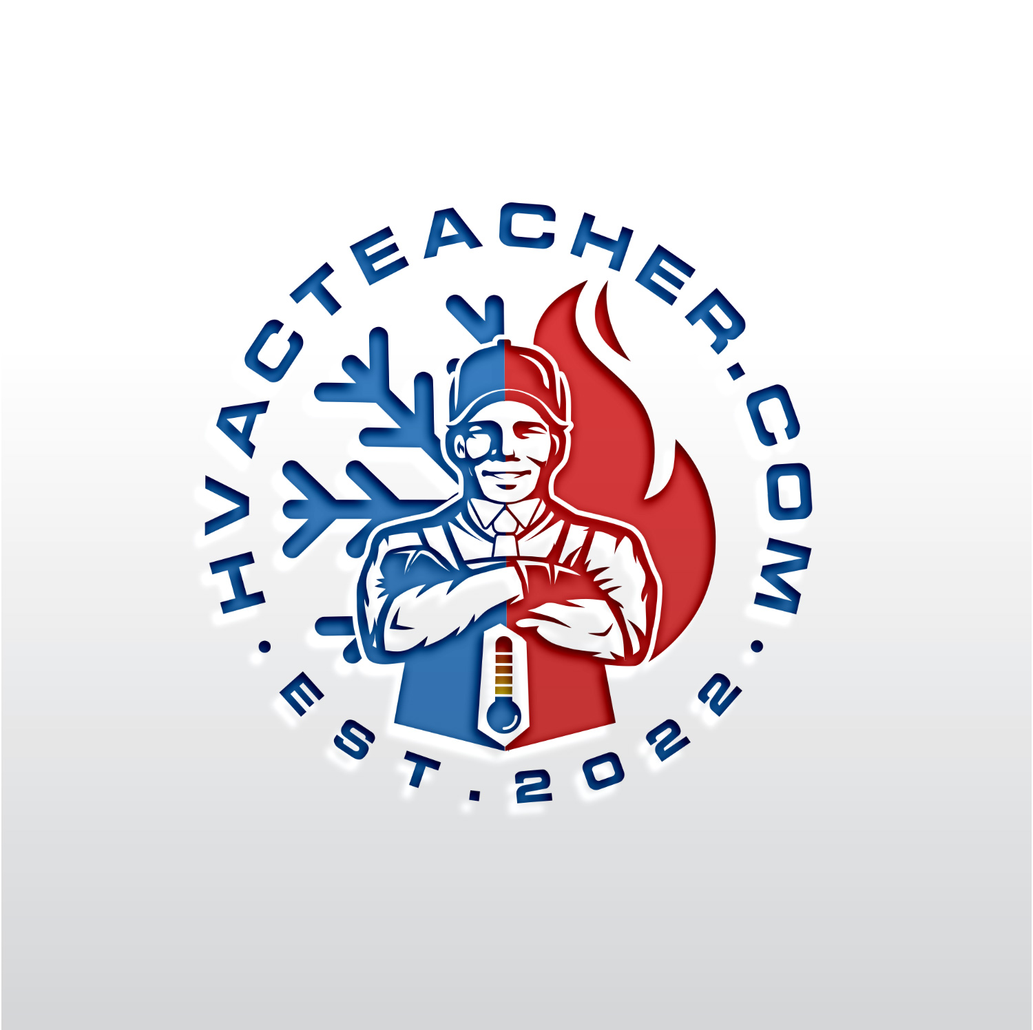 Diseño de Logo por Isabella... para HVACTEACHER.COM | Diseño: #28083175
