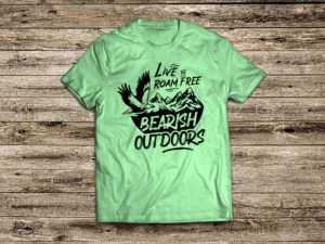 T-shirt Design by Lumen Branding for Bearish Outdoors | Design: #28079214