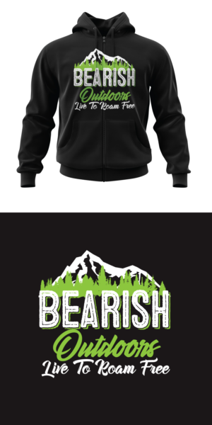T-shirt Design by Sergio Coelho for Bearish Outdoors | Design: #28072547