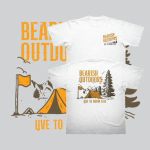 T-shirt Design by Rifqi 7 for Bearish Outdoors | Design: #28088811