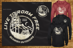 Bearish Outdoors is seeking graphic hoodie designs | T-Shirt-Design von CoffeeBreak88