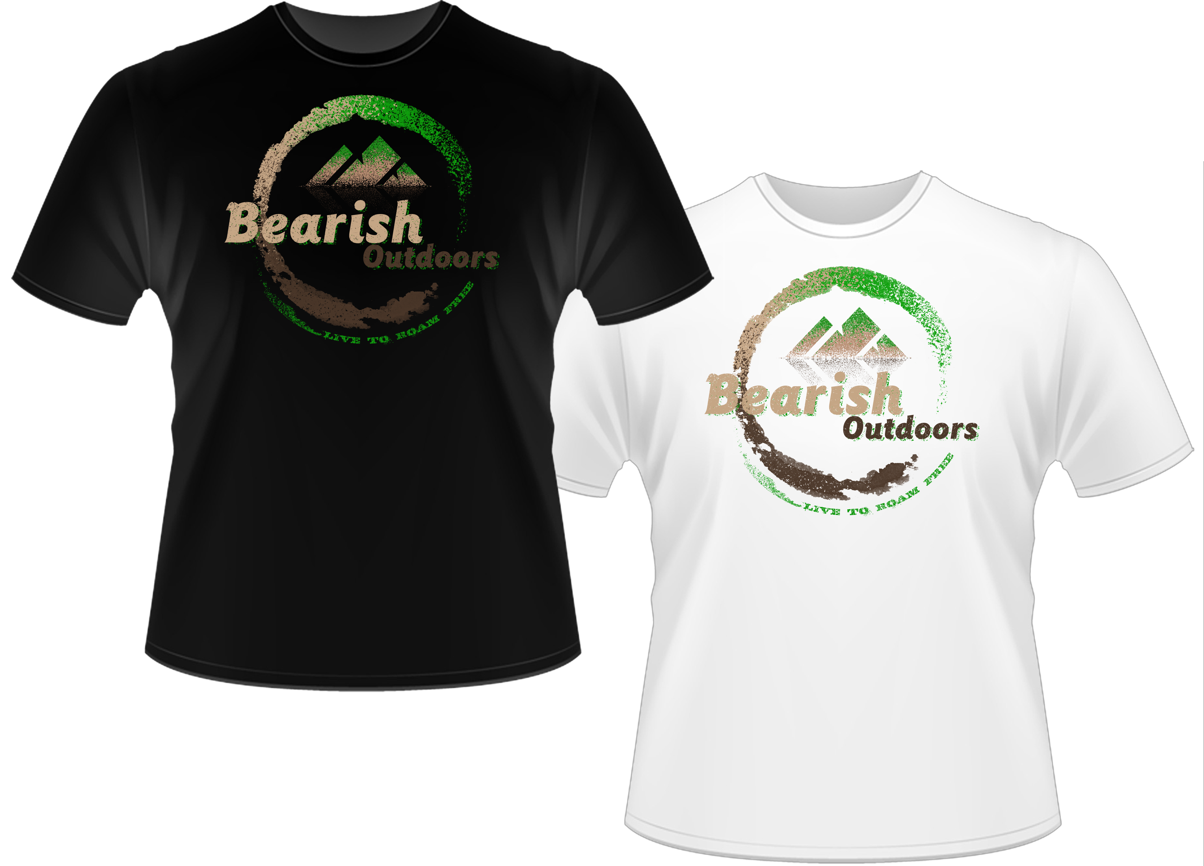 T-shirt Design by Nordic Designer for Bearish Outdoors | Design #28091051