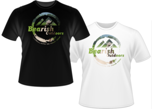 T-shirt Design by Nordic Designer for Bearish Outdoors | Design: #28091183